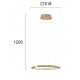 ПЕНДЕЛ MERLIN LED МОДУЛ 41,9W ЗЛАТИСТ МЕТАЛ IP20