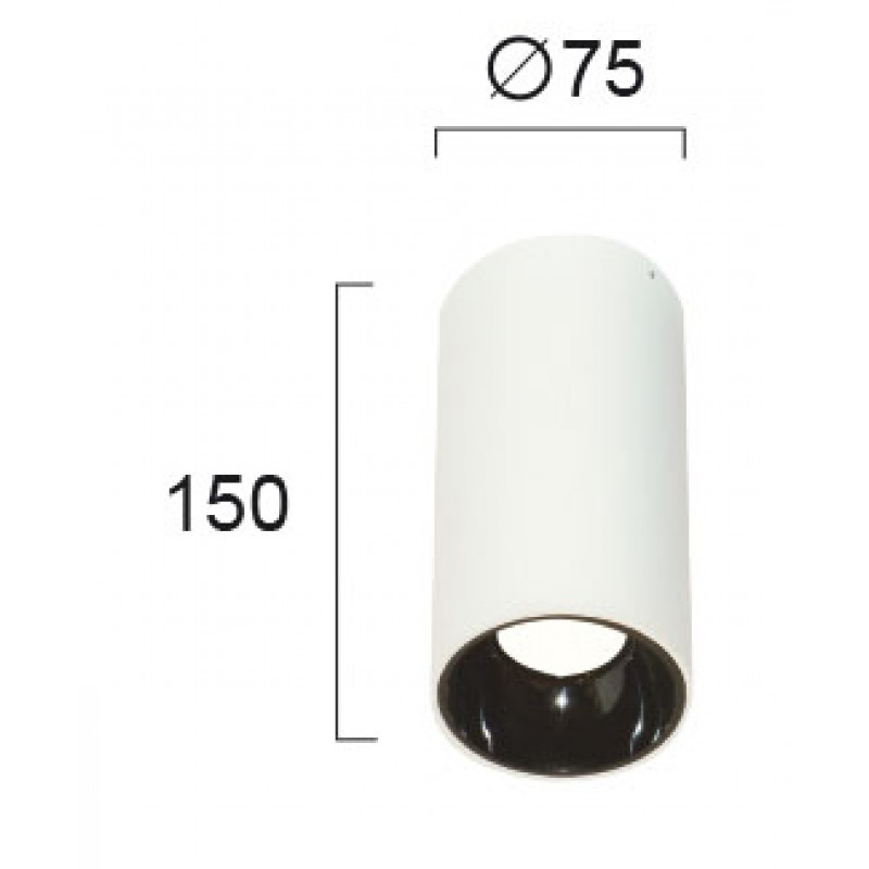 ПЛАФОН КРЪГЪЛ GLAM LED 12W 3000K