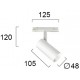 LED МОДУЛ ЗА РЕЛСОВА СИСТЕМА 10W БЯЛ