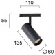 LED МОДУЛ ЗА РЕЛСОВИ СИСТЕМИ SPOT TRACK 20W 3000K ЧЕРЕН LED МОДУЛ ЗА РЕЛСОВИ СИСТЕМИ SPOT TRACK 20W 3000K ЧЕРЕН