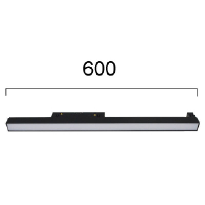 ЛИНЕЙНА LED МОДУЛНА СИСТЕМА L:600 MAGNETIC 21W 3000K
