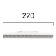 ЛИНЕЕН LED МОДУЛ 220MM БЯЛ 13W 3000K ЛИНЕЕН LED МОДУЛ 220MM БЯЛ 13W 3000K