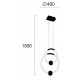 ПЕНДЕЛ GIROTONDO LED 23W 3000K ЧЕРЕН