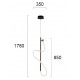 ПЕНДЕЛ ANNETE LED 30W ЧЕРЕН ПЕНДЕЛ ANNETE LED 30W ЧЕРЕН