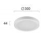 ТЪНЪК LED ПЛАФОН ANABELLA 18W 3000K БЯЛ