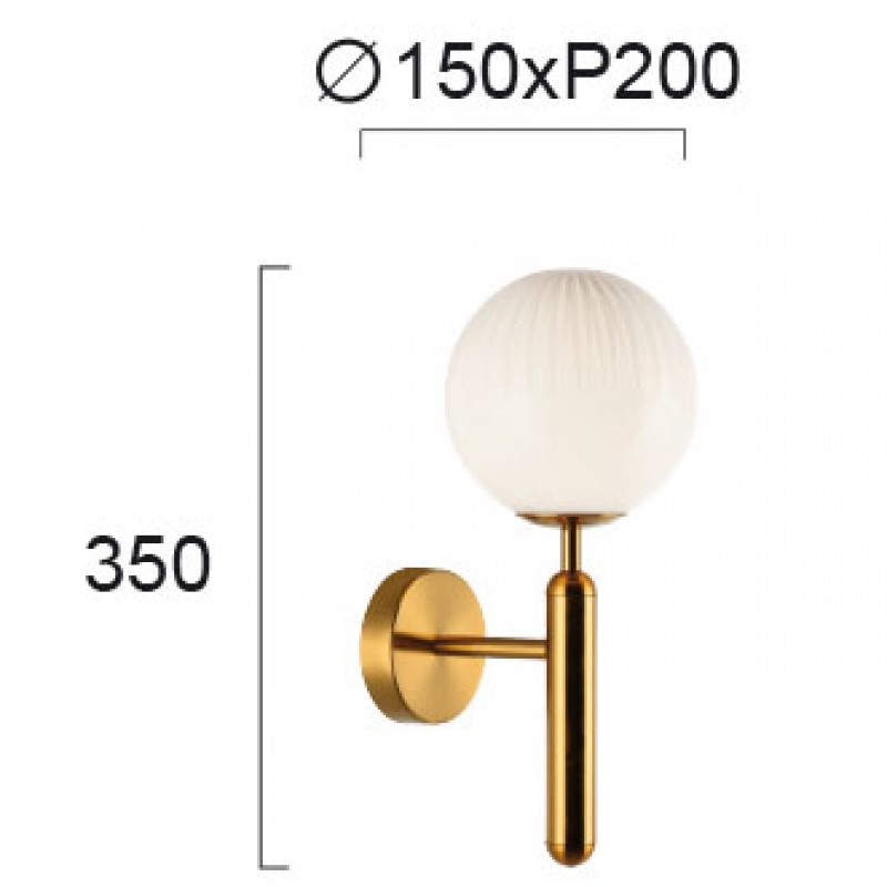 СТЕННА ЛАМПА JOLIN G9 LED MAX 5W OPAL IP20 СТЕННА ЛАМПА JOLIN G9 LED MAX 5W OPAL IP20
