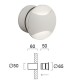 ВГРАДЕН СПОТ ИТАКИ LED 3W БЯЛ IP65