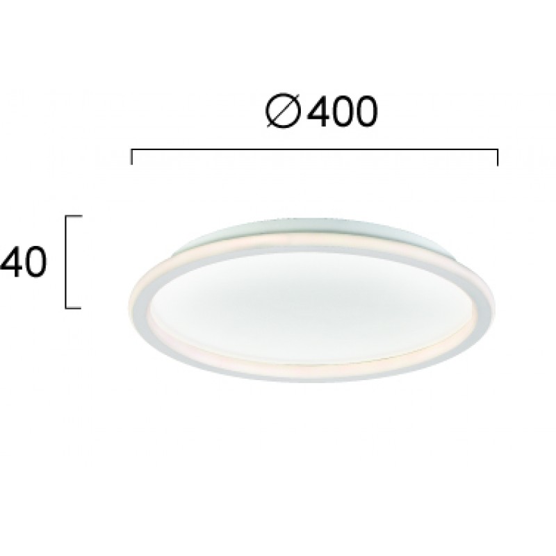 LED ПЛАФОН АРЛА 35W 3000K D400 IP20