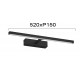 LED АПЛИК TOD SAND BLACK 12,6W LED АПЛИК TOD SAND BLACK 12,6W