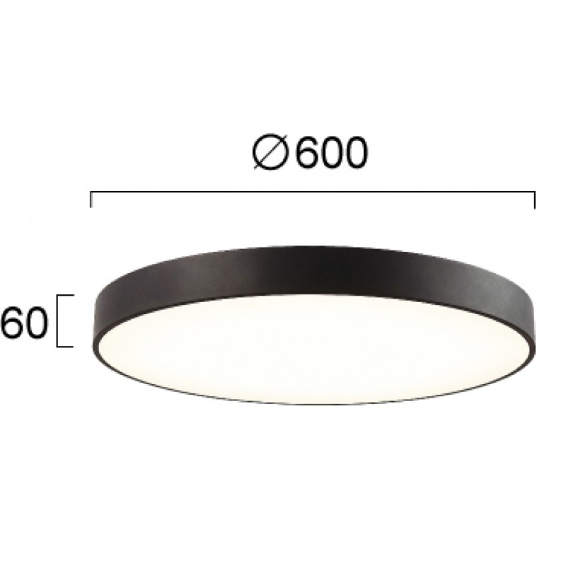 ТЪНЪК LED ПЛОСЪК ПЛАФОН MADISON 60CM ТЪНЪК LED ПЛОСЪК ПЛАФОН MADISON 60CM
