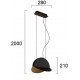 ПЕНДЕЛ ALADIN LED 6,3W ЧЕРЕН ПЕНДЕЛ ALADIN LED 6,3W ЧЕРЕН