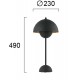 НАСТОЛНА ЛАМПА BLACK TULIP НАСТОЛНА ЛАМПА BLACK TULIP