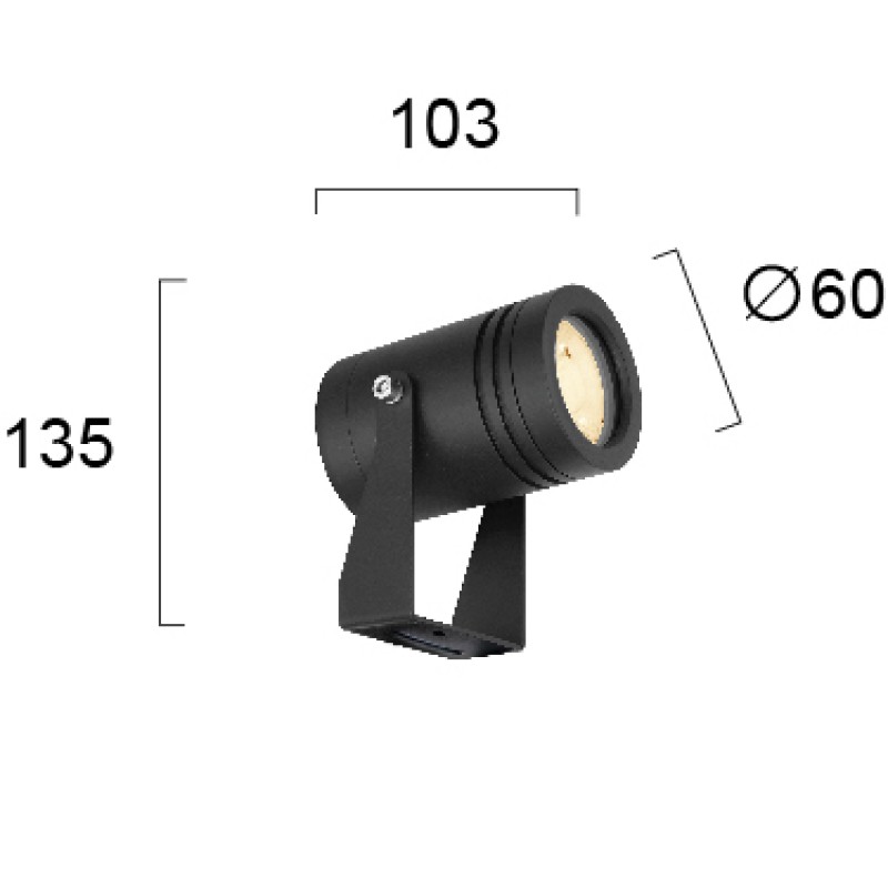 ПРОЖЕКТОР FIDO LED МОДУЛ 11W 3000K