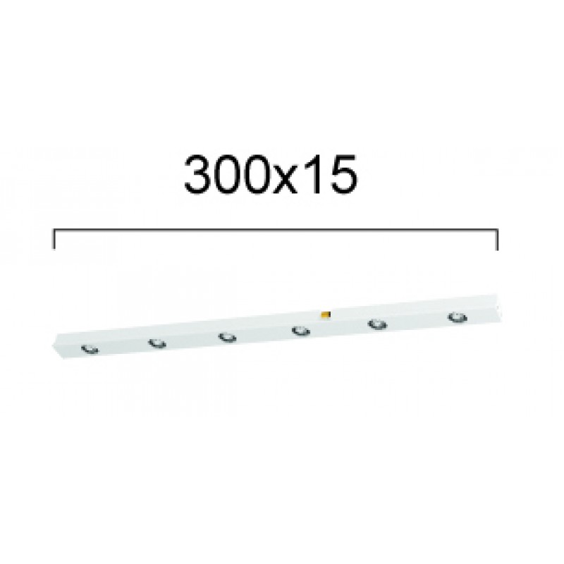 ЛИНЕЕН LED МОДУЛ С МАГНИТЕН МОНТАЖ 7W 3000K БЯЛ
