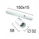 TRACKSPOT 5W БЯЛ СЛИМ МАГНИТЕН LED МОДУЛ