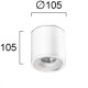 ПЛАФОН БЯЛ CALISTA GU10