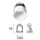 ВГРАДЕН СПОТ ДАЙЛЪН LED 7W БЯЛ