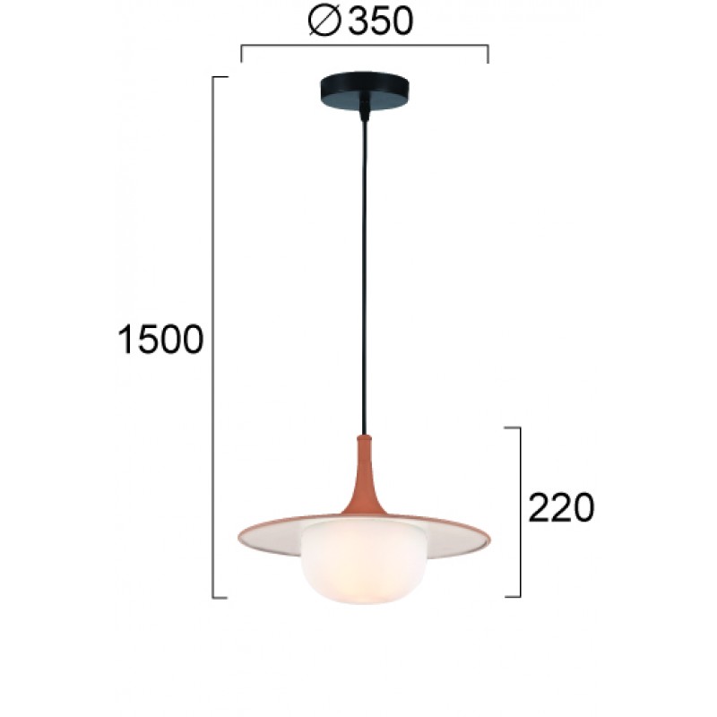 ВИСЯЩА ЛАМПА КАФЯВА FRED G9 LED ВИСЯЩА ЛАМПА КАФЯВА FRED G9 LED
