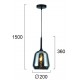 ВИСЯЩА ЛАМПА MAEVA E27 1X40W ДИМЕНСИЯ 200/1500 ВИСЯЩА ЛАМПА MAEVA E27 1X40W ДИМЕНСИЯ 200/1500