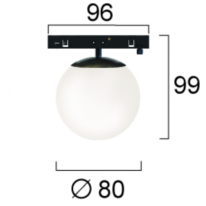 LED МОДУЛ BALL MICRO MAGNETIC 8W 3000K LED МОДУЛ BALL MICRO MAGNETIC 8W 3000K