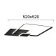 LED ПЛОСЪК ТАВАНЕН ПЛАФОН BRENDA 42W 3000K ЧЕРЕН LED ПЛОСЪК ТАВАНЕН ПЛАФОН BRENDA 42W 3000K ЧЕРЕН