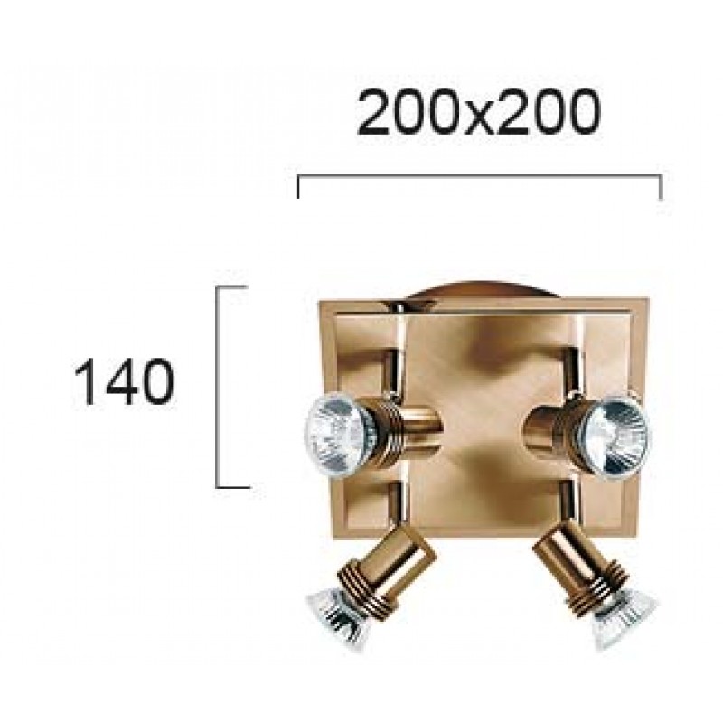 СПОТ 4/L OXIDIZED CHA-CHA