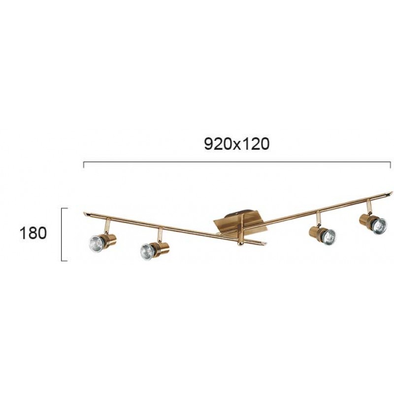 СПОТ 4/L BAR OXIDIZED CHA-CHA