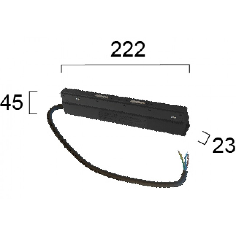 ЗАХРАНВАНЕ ЗА МАГНИТНА РЕЛСА 48VDC, 100W