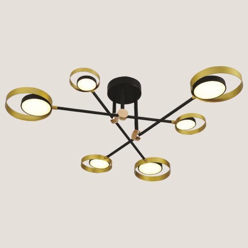 HANGING CEILING LIGHT DOUBLE LED 61W 3CCT 107x21 BLACK/GOLD 144-10010 HANGING CEILING LIGHT DOUBLE LED 61W 3CCT 107x21 BLACK/GOLD 144-10010