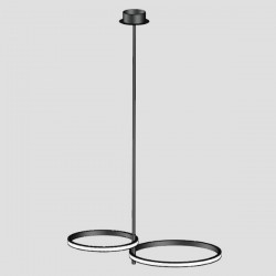 ПЕНДЕЛ ДВОЕН LED 30W ЧЕРЕН
