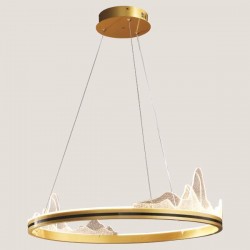 ВИСЯЩ ПЕНДЕЛ LED 35W ЗЛАТИСТ ВИСЯЩ ПЕНДЕЛ LED 35W ЗЛАТИСТ