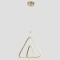 CEILING LIGHT FIXTURE HANGINGTRIANGLE LED 30W 410x410x140 4000K GOLD MATT 144-15019