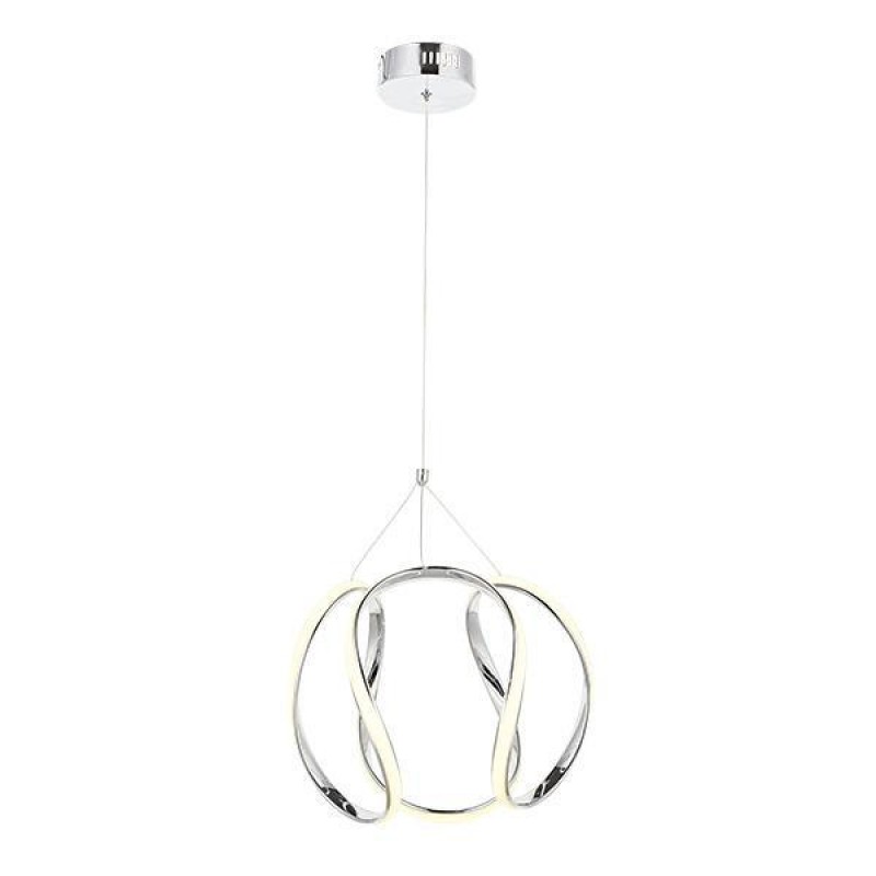 CEILING LIGHT FIXTURE HANGING S1 LED 42W 400x400x300 4000K NICKEL 144-15026 CEILING LIGHT FIXTURE HANGING S1 LED 42W 400x400x300 4000K NICKEL 144-15026