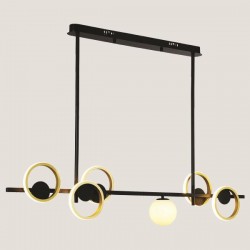 ПЕНДЕЛ LINEAR LED 33W+G9 3000K ЗЛАТО/ЧЕРНО