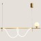 ПЕНДЕЛ LINEAR LED 30W + G9 ЗЛАТИСТ