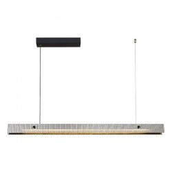 ЛИНЕЕН LED ПЕНДЕЛ 20W ЧЕРЕН