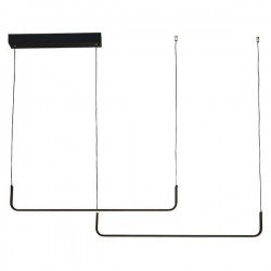 ПЕНДЕЛ LED 40W ЧЕРЕН L120*H120CM, 3 CCT