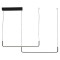 ПЕНДЕЛ LED 40W ЧЕРЕН L120*H120CM, 3 CCT