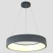 LIGHT FIXTURES HANGING ROUND LED 30W 3000Κ Φ45x11 GREY 144-17012