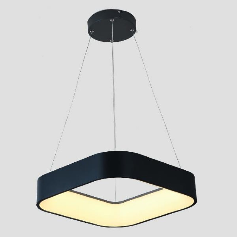 LIGHT FIXTURES HANGING SQUARE LED 30W 3000Κ 45x45x15 BLACK 144-17017 LIGHT FIXTURES HANGING SQUARE LED 30W 3000Κ 45x45x15 BLACK 144-17017