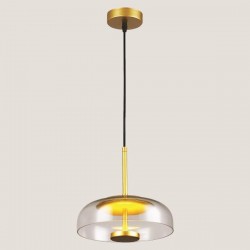 LIGHT FIXTURES HANGING GLASS LED 7W Φ23x200 TRANSPARENT 144-18002