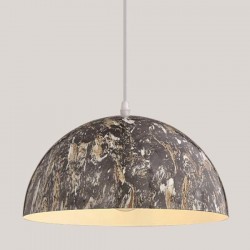 HIGH BAY LIGHTING  E27 Φ400x200 BLACK/MARBLE 144-27012