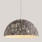 HIGH BAY LIGHTING  E27 Φ400x200 BLACK/MARBLE 144-27012