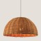 LIGHT FIXTURES HANGING SIMPLE E27 Φ395x210 BAMBOO 144-31000