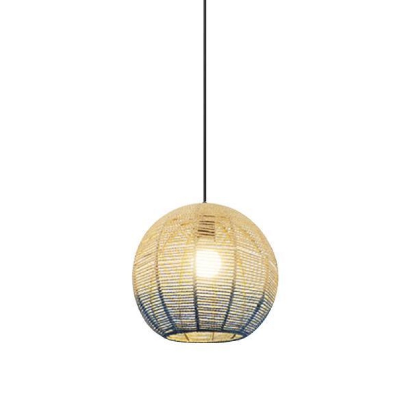 ПЕНДЕЛ RATTAN БЯЛ СИН 39/166 СМ