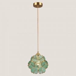LIGHT FIXTURES HANGING VITRO Φ20x22 E27 BLUE/GOLD 144-40001 LIGHT FIXTURES HANGING VITRO Φ20x22 E27 BLUE/GOLD 144-40001