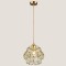 LIGHT FIXTURES HANGING VITRO Φ20x22 E27 TRANSPARENT/GOLD 144-40002