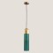 LIGHT FIXTURES HANGING SIMPLE Φ10x190 E14X1 BLUE/GOLD 144-40011