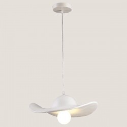 LIGHT FIXTURES HANGING HAT E27 40x140 WHITE 144-46000