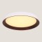 CEILING LIGHT FIXTURE  LED 30W Φ450x90 3000K WHITE/BRONZE 144-51006